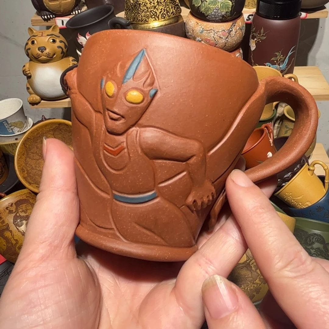 紫砂茶杯宜兴紫砂主人杯
