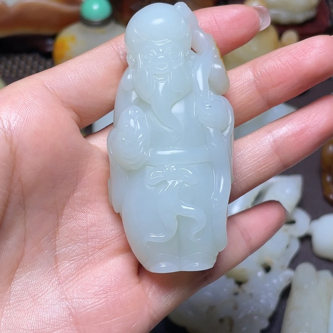 【闪购商品】未镶嵌和田玉把件舒***！