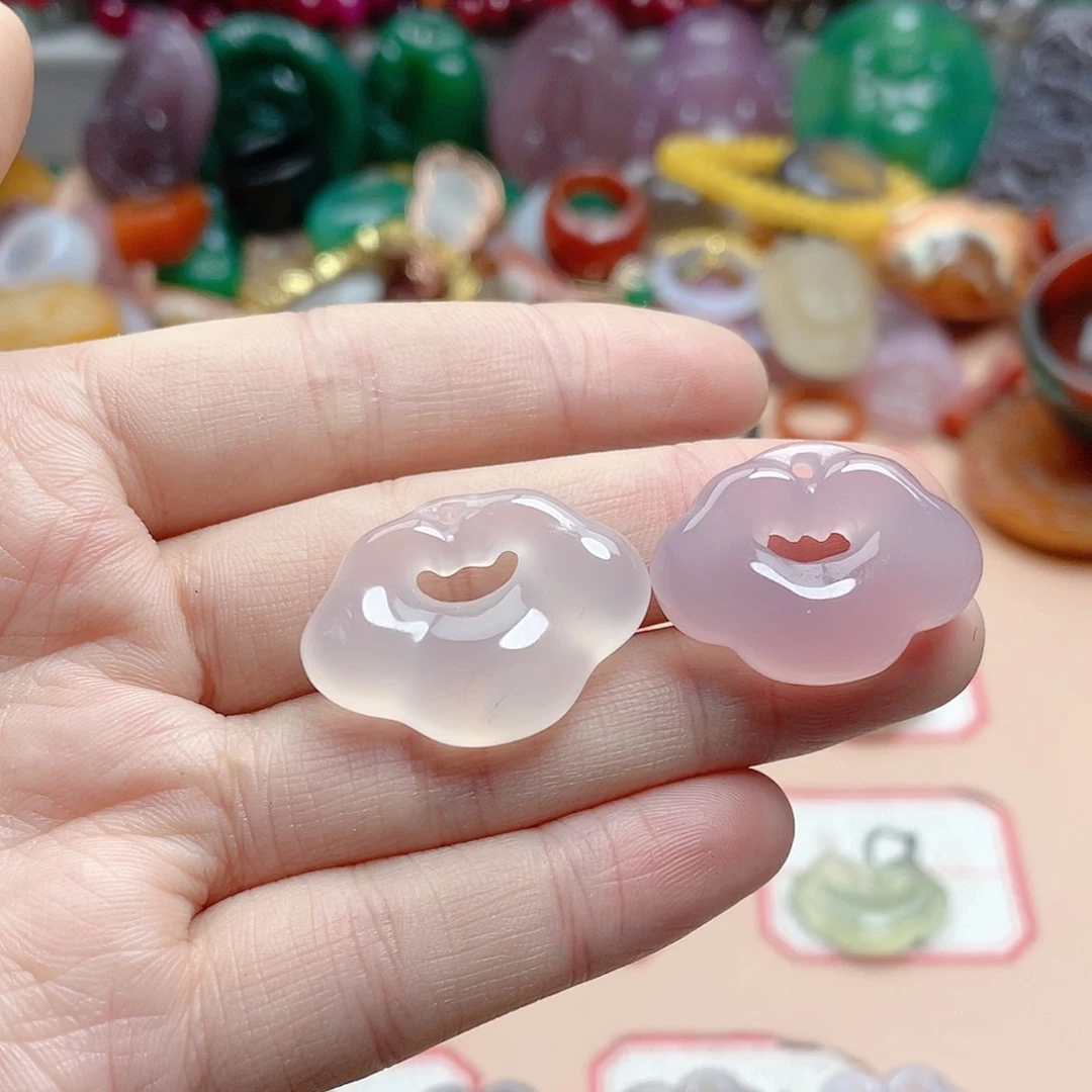 玛瑙/玉髓颈饰合金此***Z