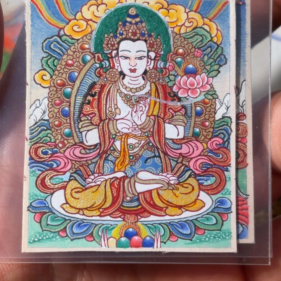 吊坠纯手热卡大势至菩萨