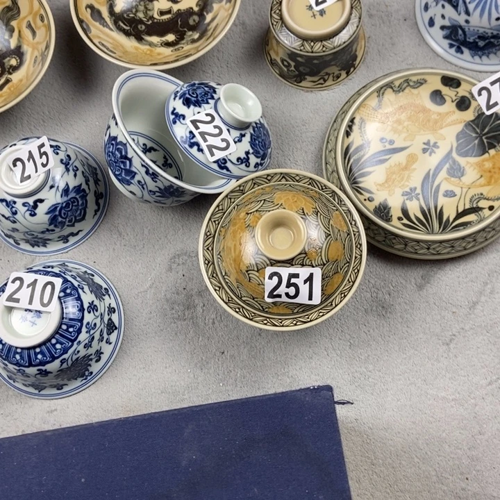 D***喂瓷片手工手绘手工制作