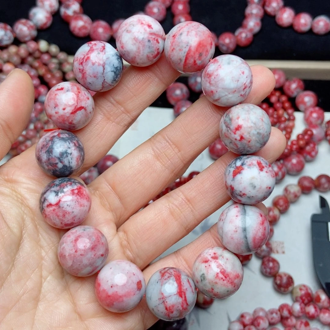 天然辰砂朱砂原石卡16