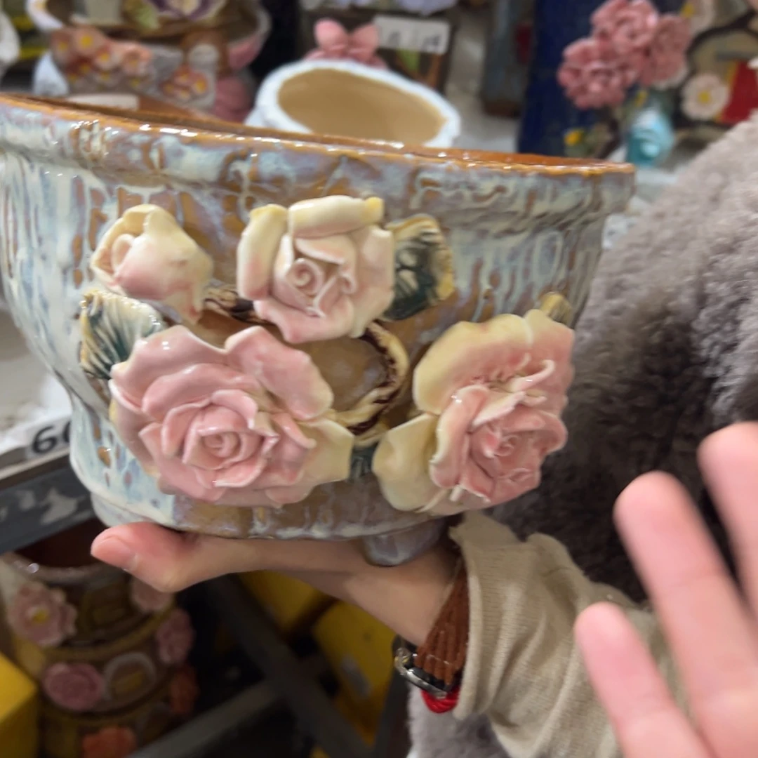 满20米秒退拉黑多肉花盆