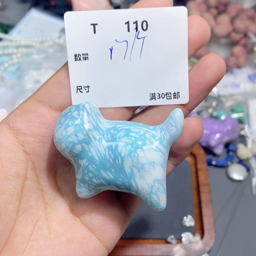 水晶珠宝半成品银S925镶嵌T110