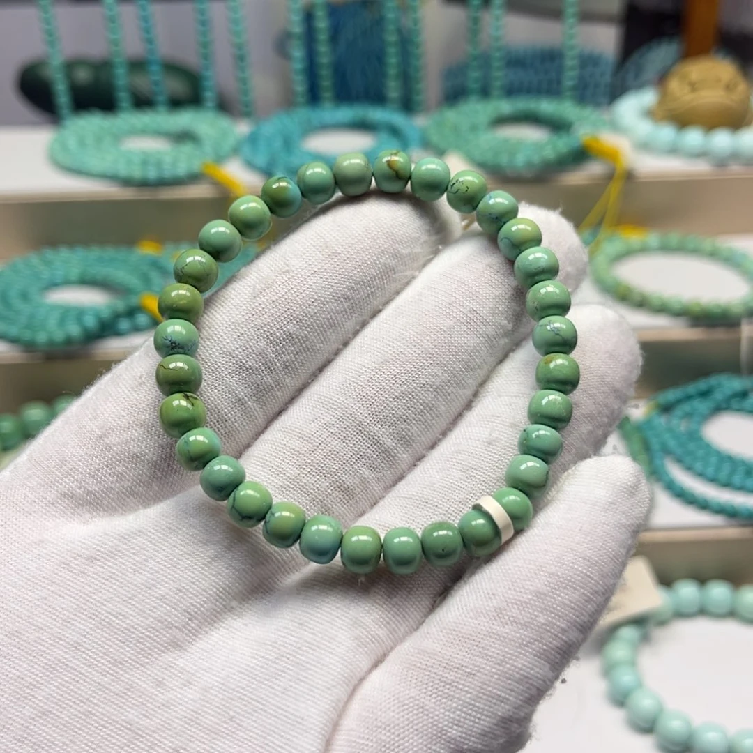 绿松石未镶嵌手链