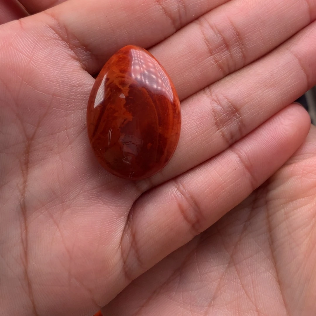 南红玛瑙水滴吊坠未镶嵌