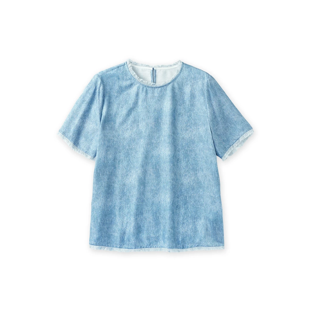 （左谜）新款桑蚕丝上衣YJHY-H922851