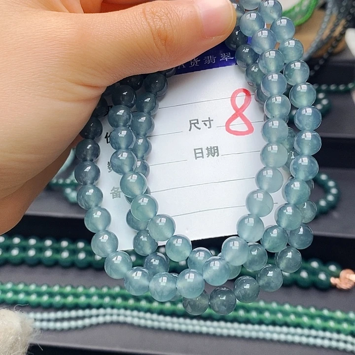 翡翠未镶嵌手链翡翠