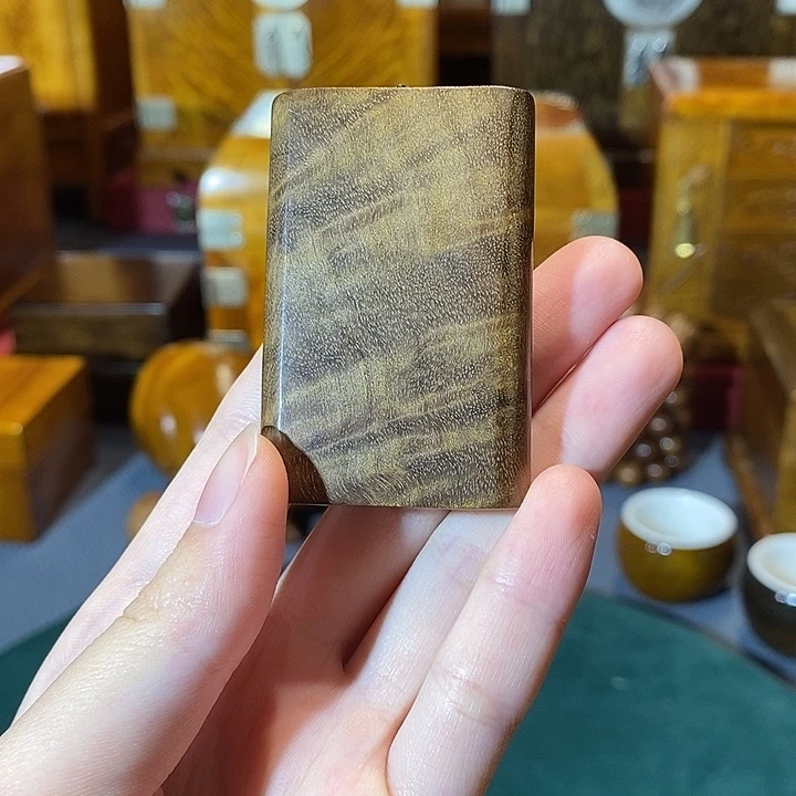 金丝楠阴沉木 无事牌4*6