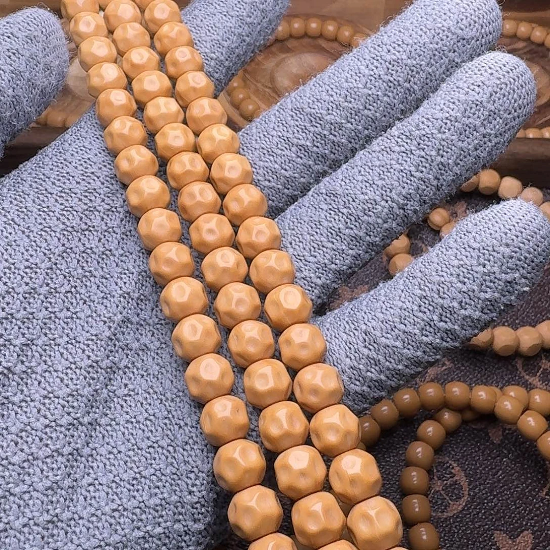 猴头核桃手串镜面深坑奶酪无相8.8mm