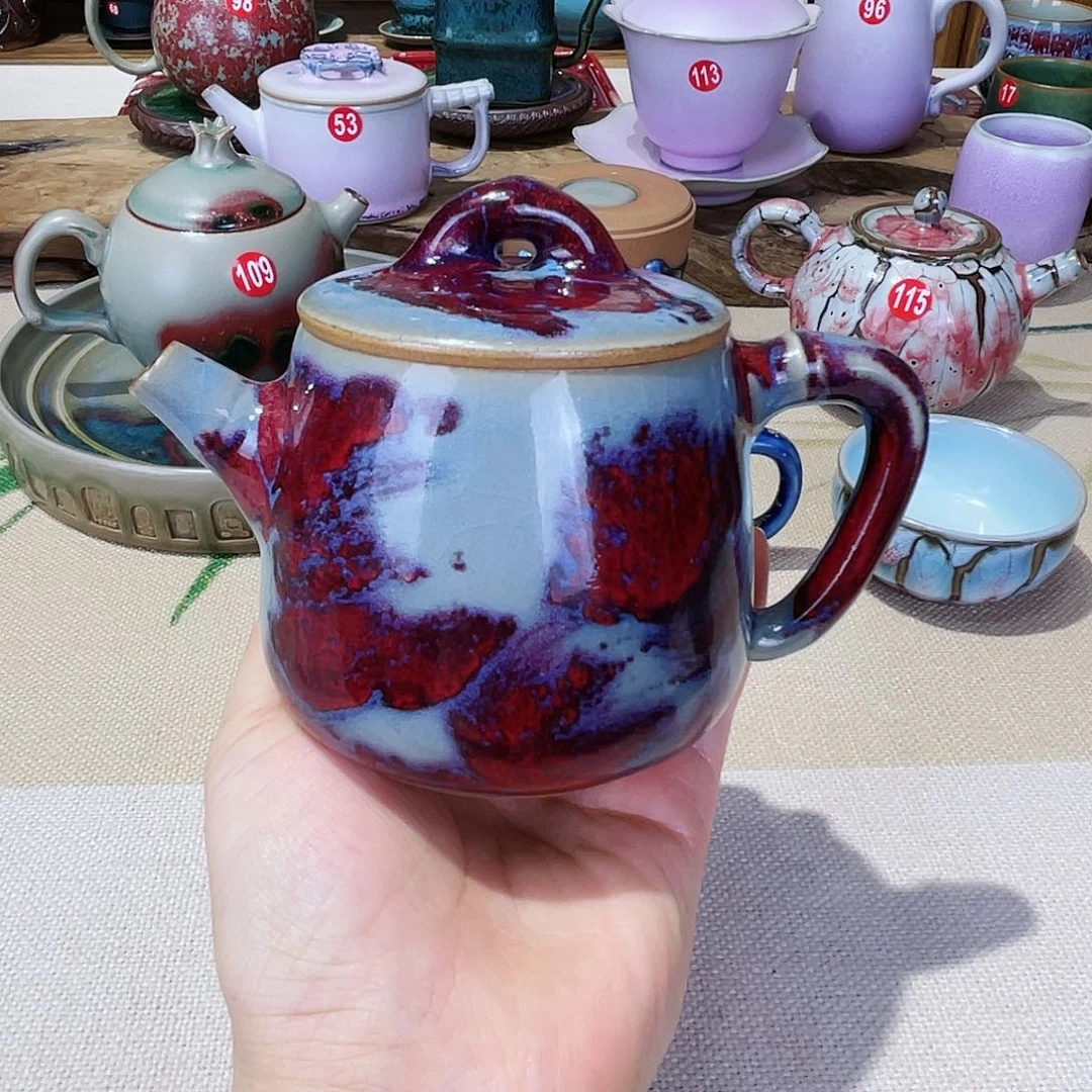 壶禹州钧瓷艺术作品