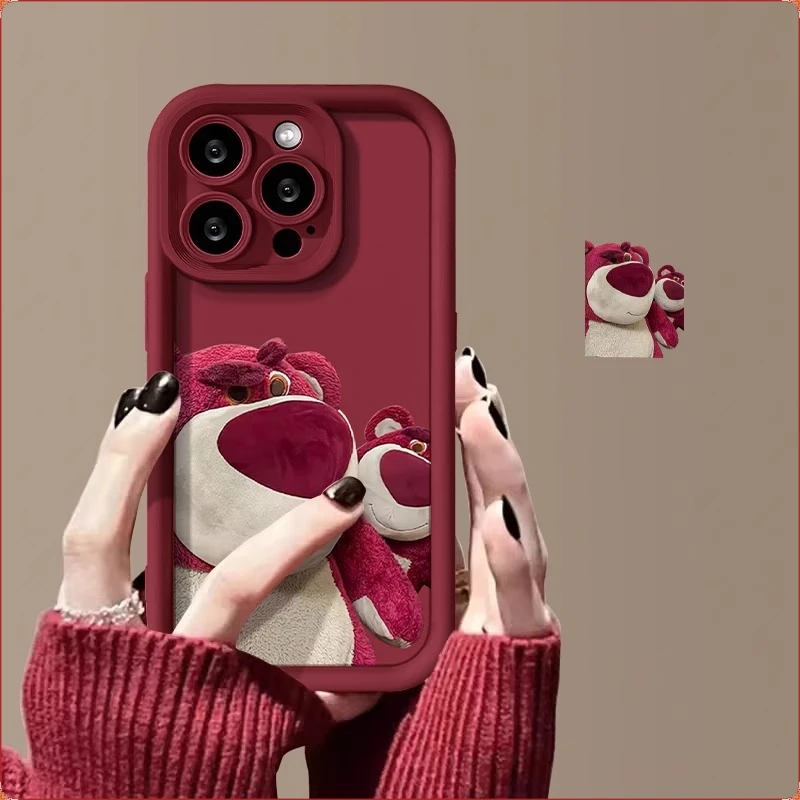 怼屏脏脏熊iphone14promax苹果13手机壳15高级感12小众11复古xr软