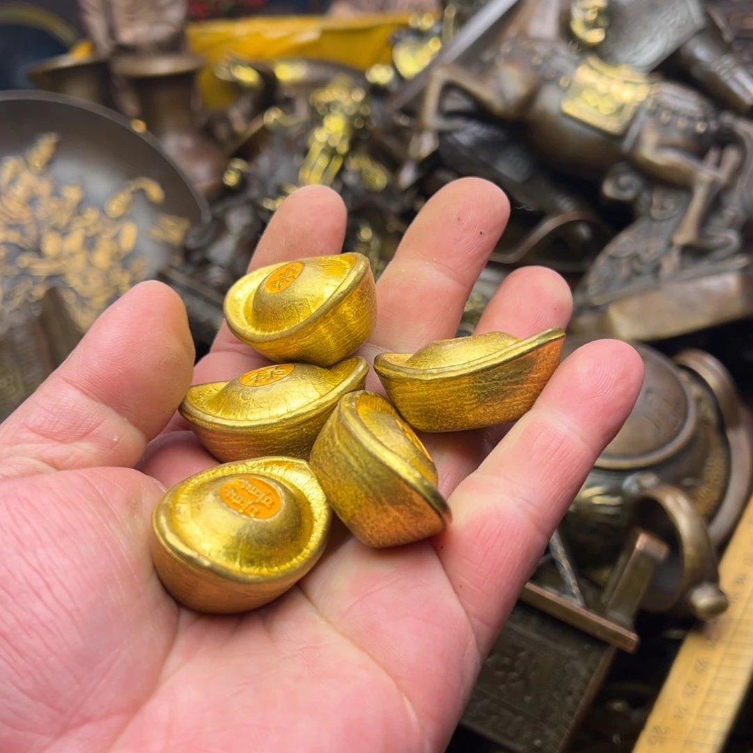 茶壶香炉铜器摆件