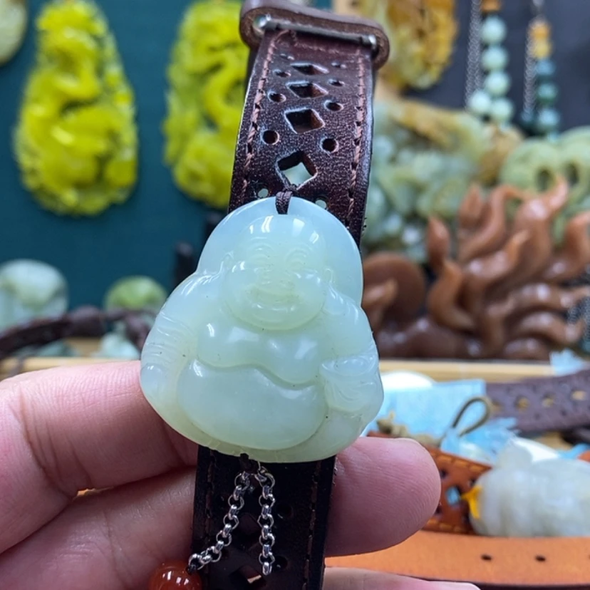 【闪购商品】未镶嵌岫玉手牌