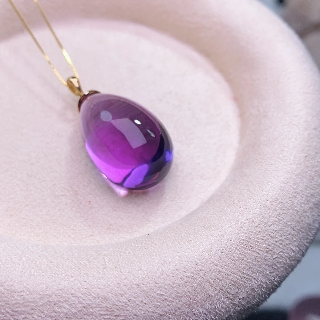 银S925镶嵌水晶吊坠(赠链)