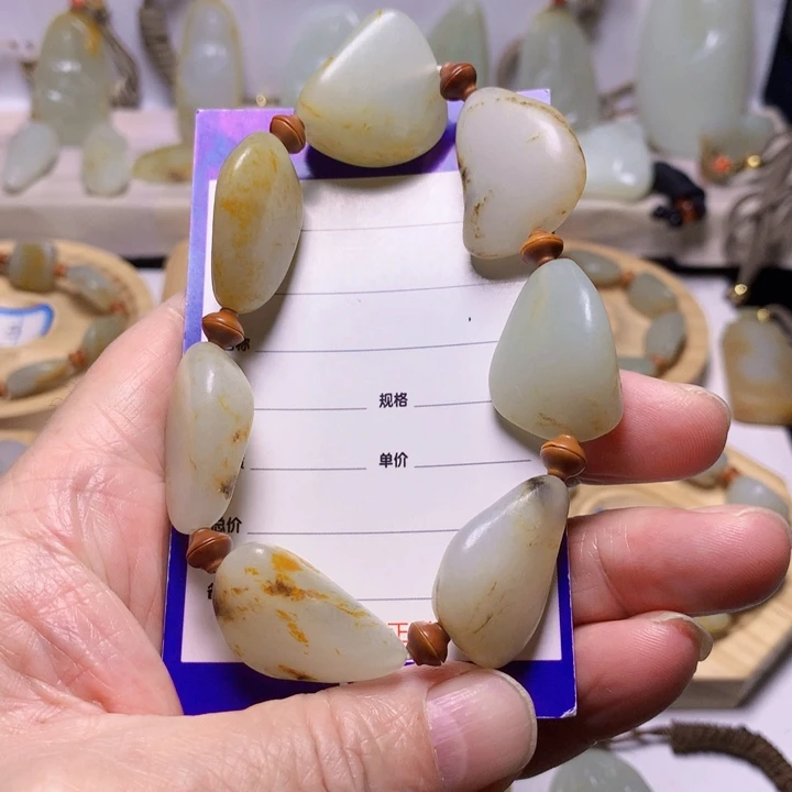 和田玉（白玉）手串未镶嵌