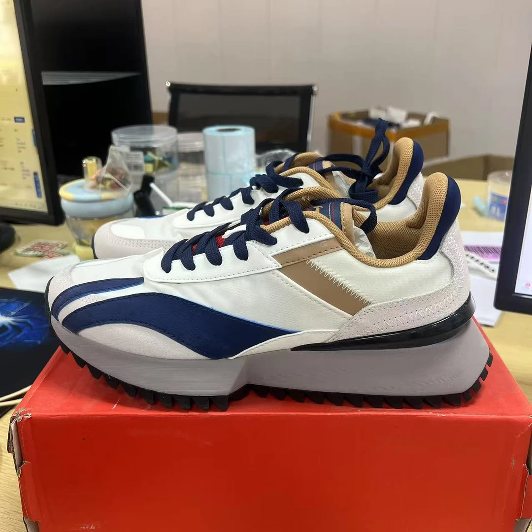 《B品以直播展示为准》色差（X2224)李宁男子休闲运动鞋AGCS261-3