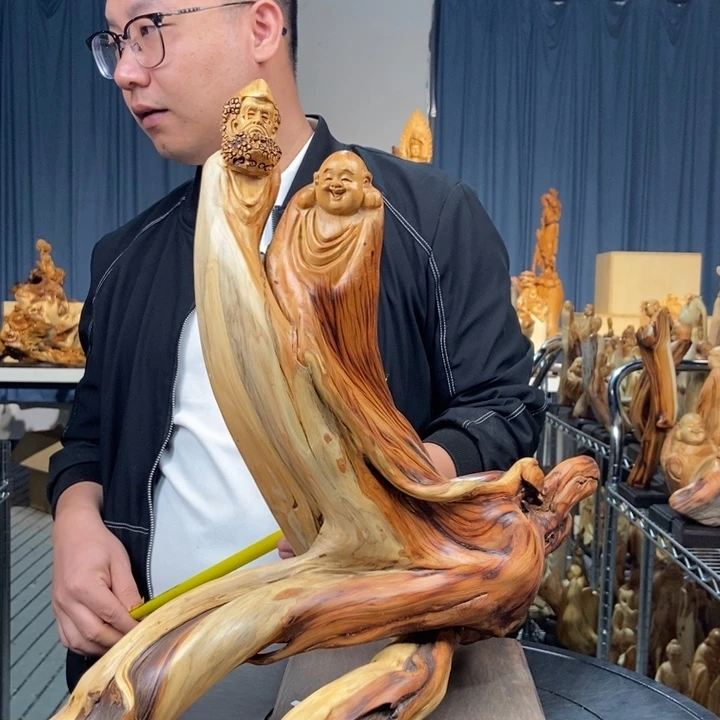 柏木（崖柏）随型摆件