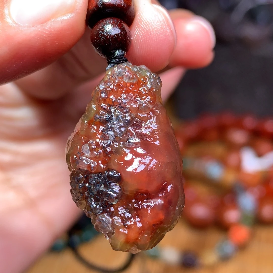 未镶嵌玛瑙/玉髓珠宝半成品
