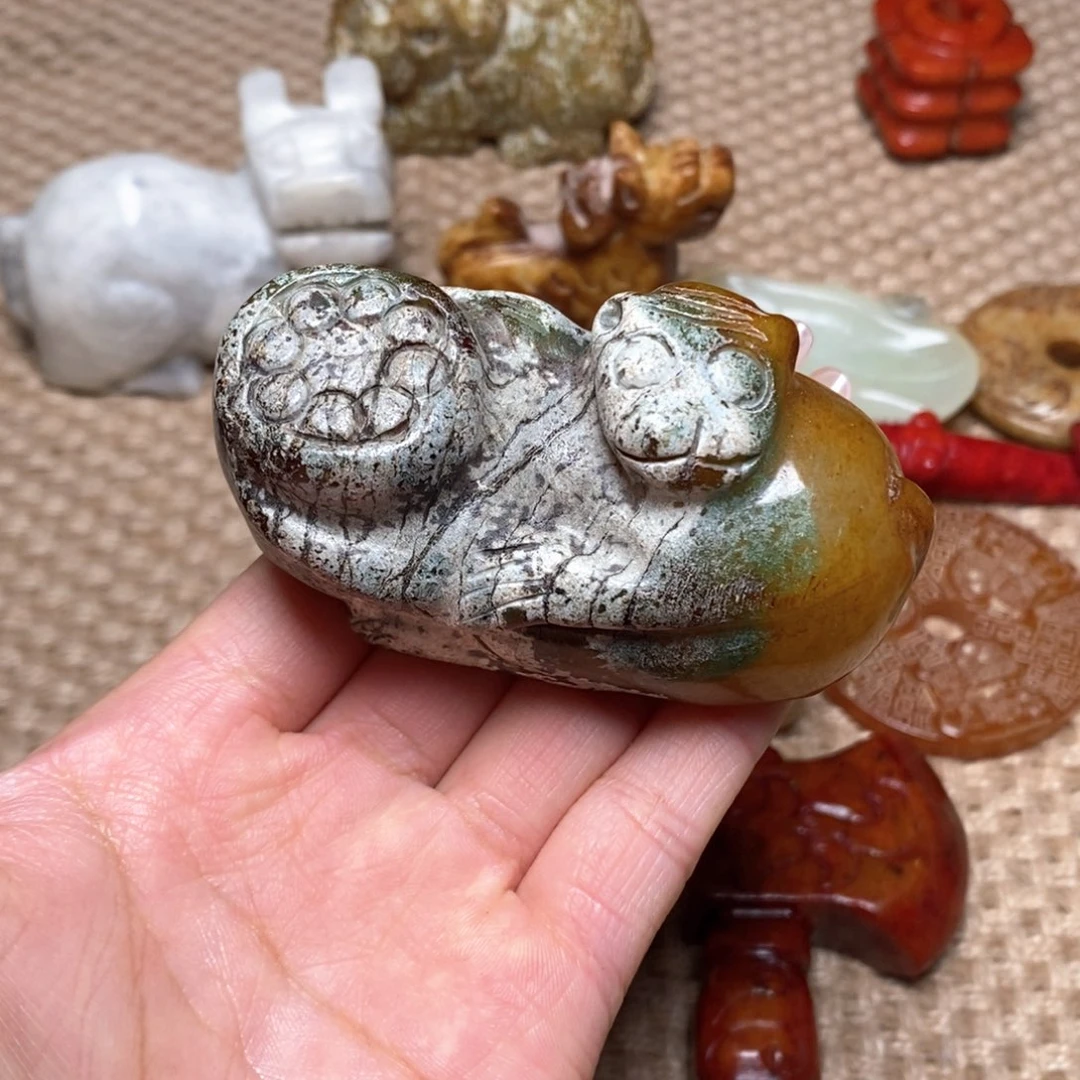 白玉菩提吊坠白玉菩提白玉菩提摆件