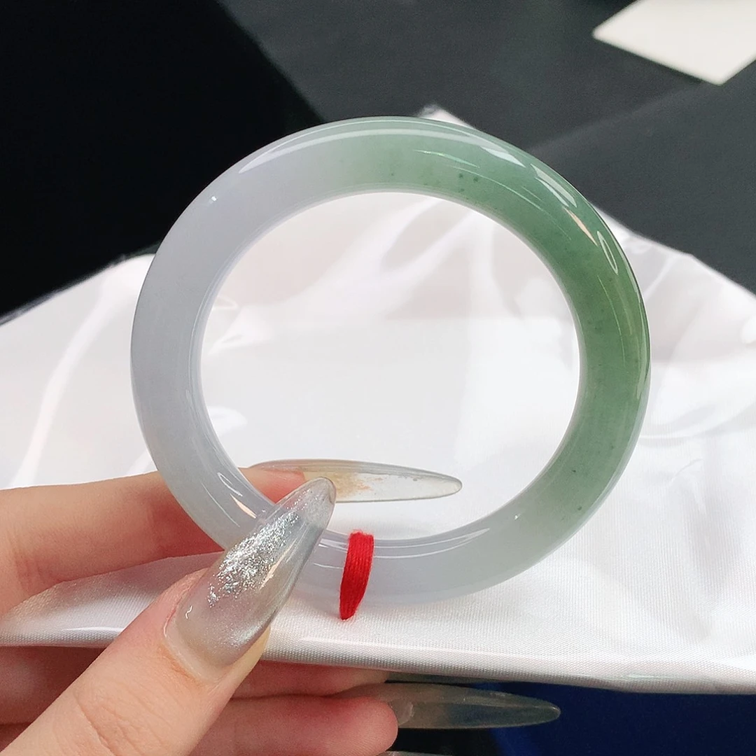 未镶嵌手镯翡翠圆条53