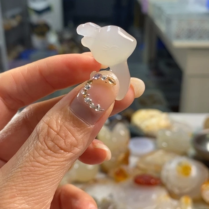 玛瑙/玉髓吊坠(不含链)未镶嵌