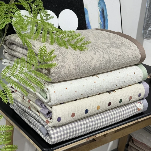 莫代尔天丝床盖三件套A类母婴级加厚榻榻米床单三件套夏季双面