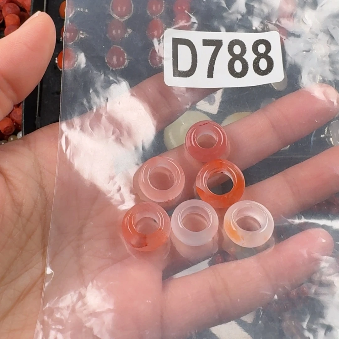 南红玛瑙未镶嵌珠宝奇石6-8