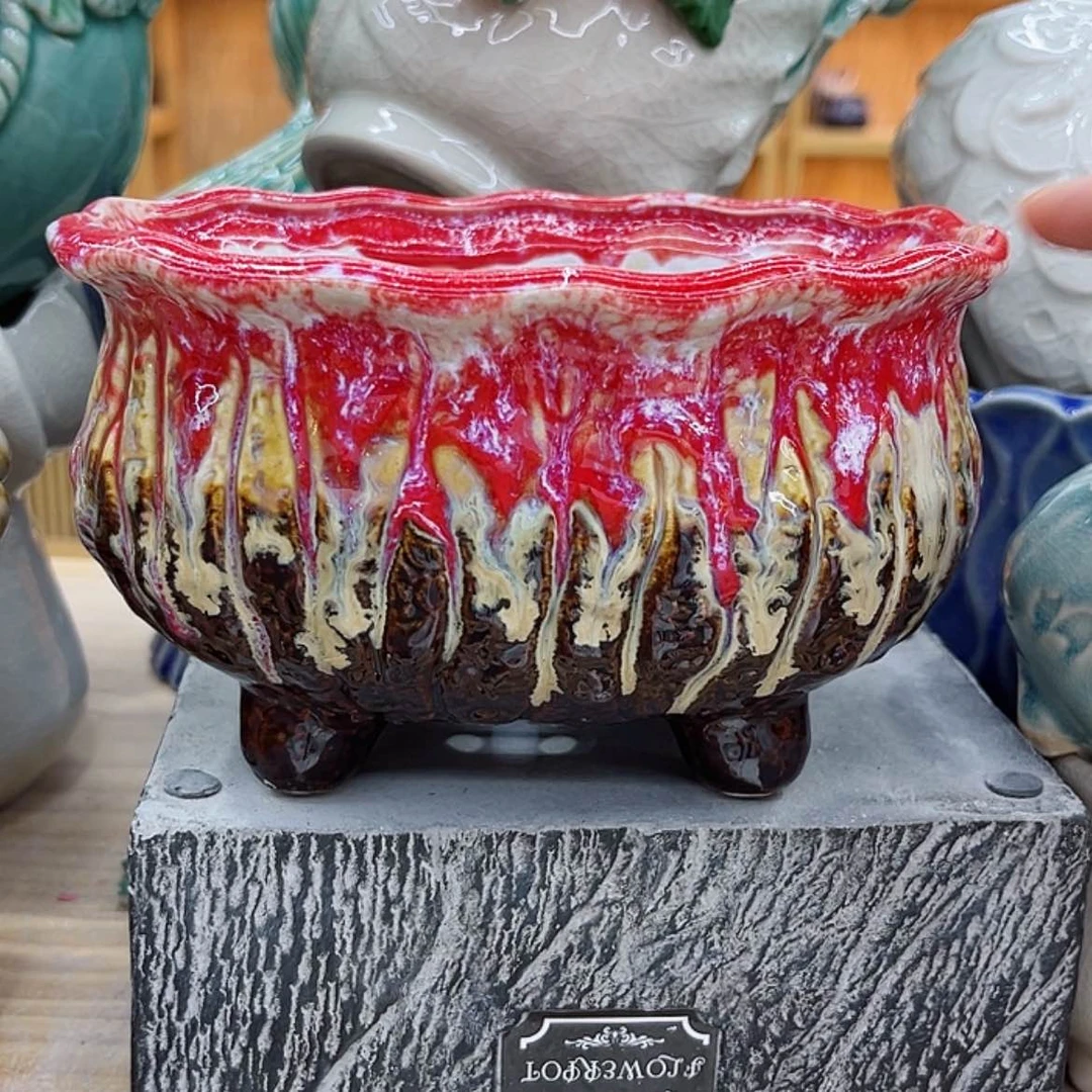 【闪购商品】陶瓷花盆