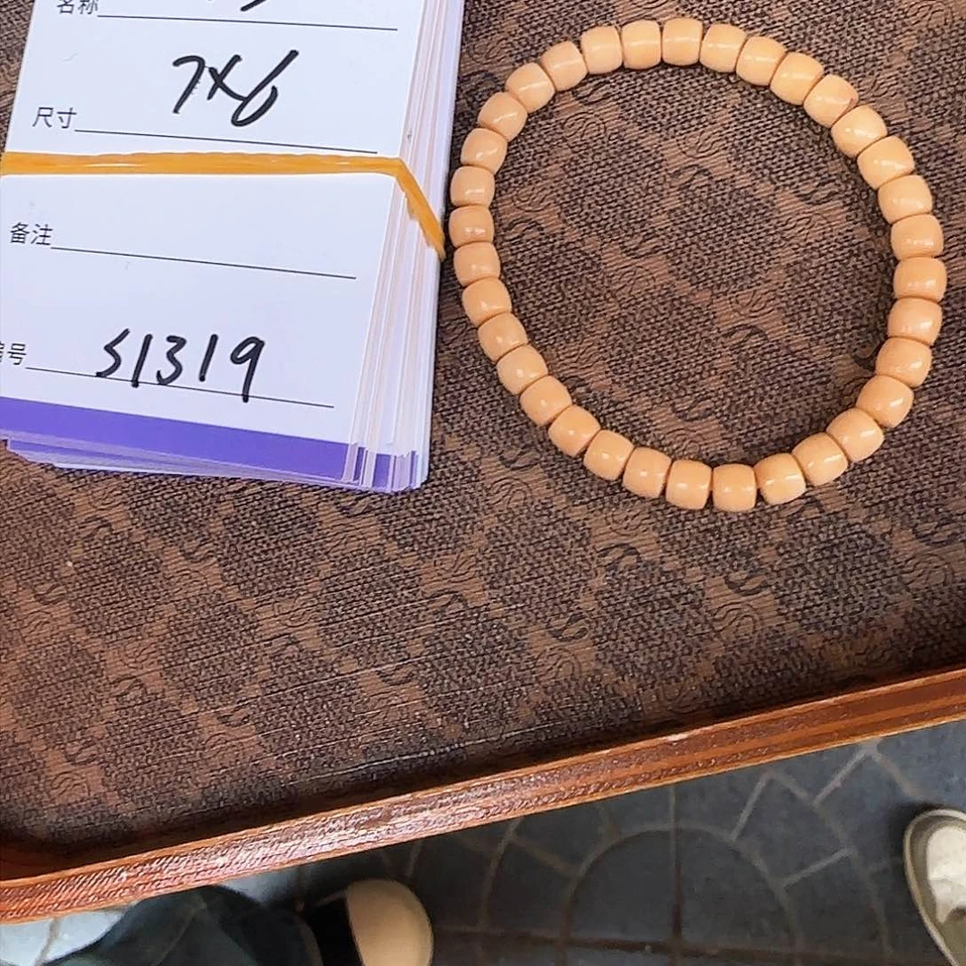 龙眼菩提手串s1319龙脊直切单圈7✖️6mm左右