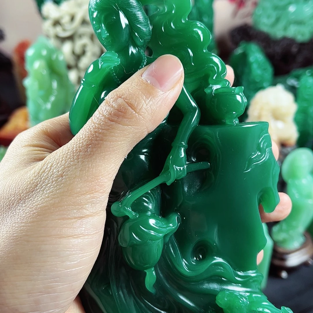 四川石蓝*雅安绿名贵石材