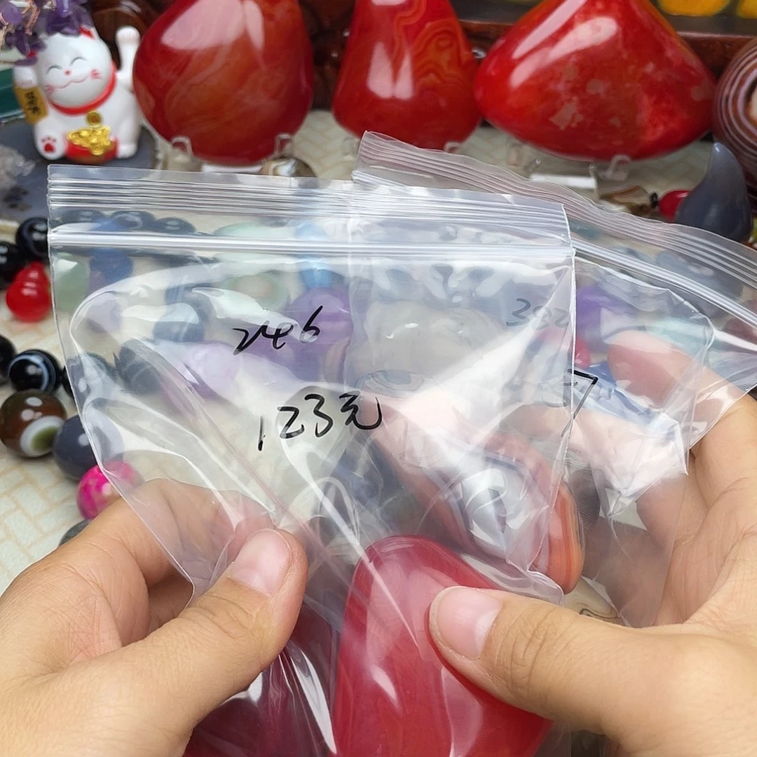 小***布玛瑙/玉髓合金颈饰