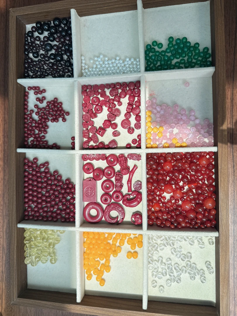 珠散珠用于手工穿珠编织创作