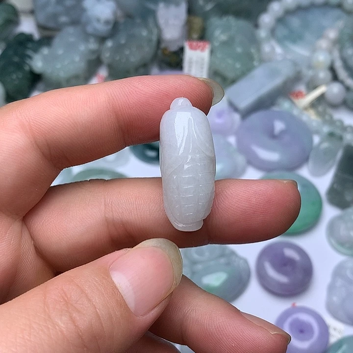 翡翠未镶嵌颈饰天然翡翠