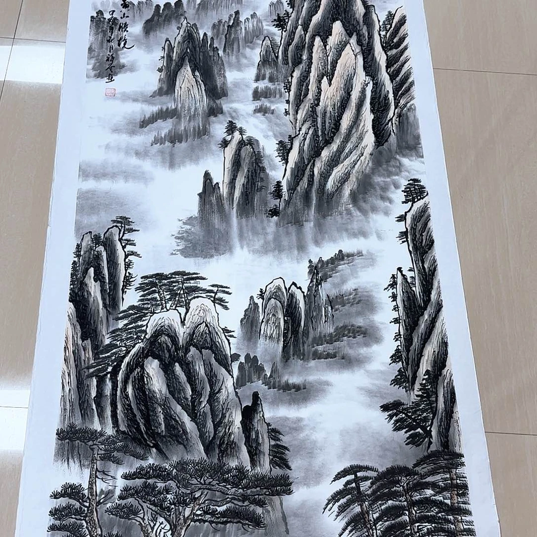 国画国画作品集一个