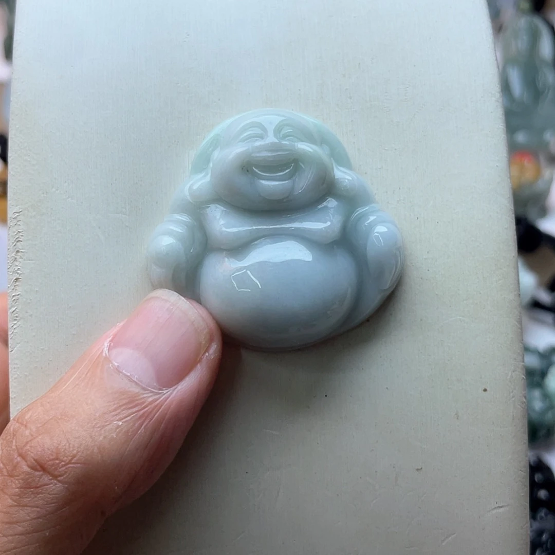 【闪购商品】翡翠未镶嵌颈饰佛公