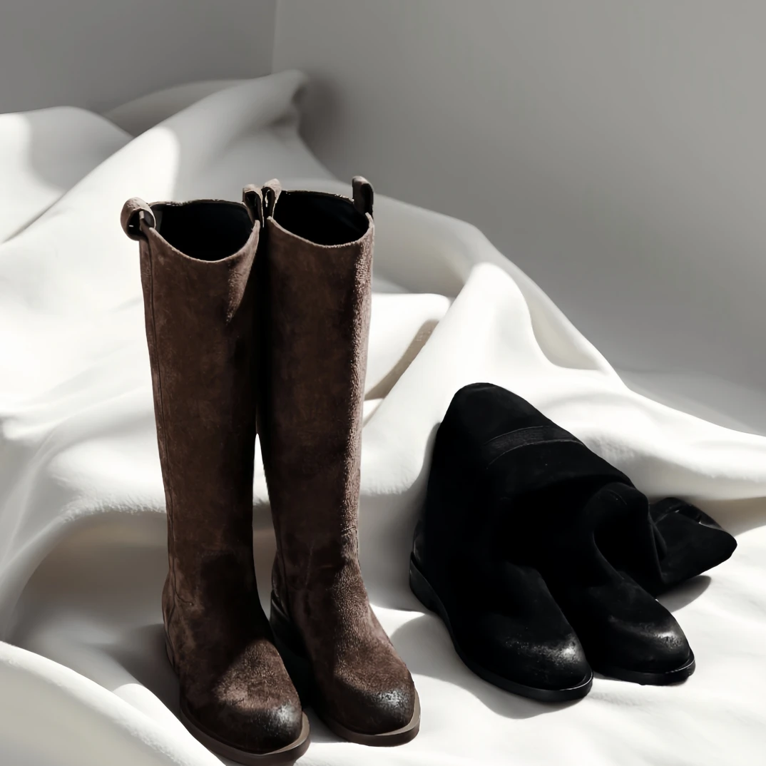 苗哥哥-【高端原创欧货】9439-22时装靴骑士高筒靴冬季女靴中筒时尚