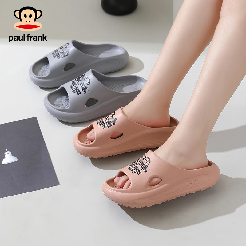 paul frank/大嘴猴大嘴猴凉拖鞋情侣居家软底一字拖EVA
