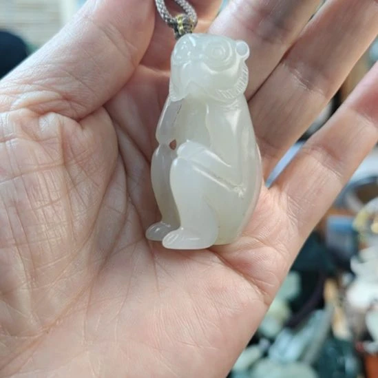 和田玉（白玉）未镶嵌颈饰