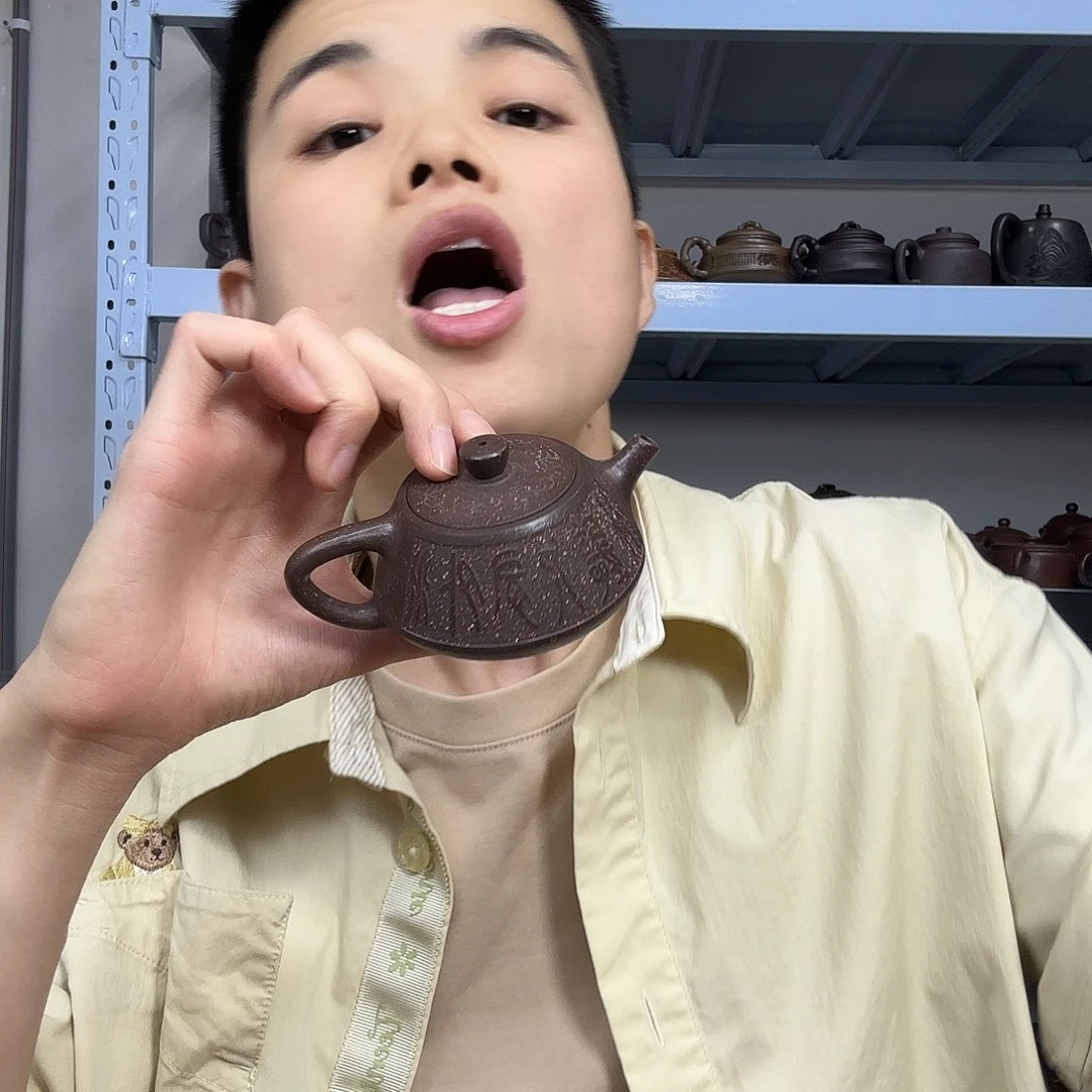 紫砂茶壶民间手艺人全手工制作