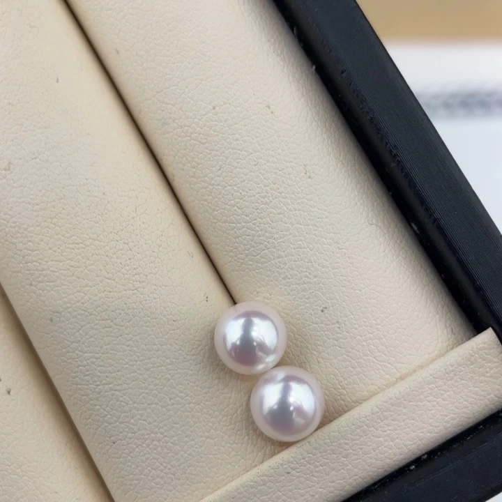 未镶嵌海水珍珠颈饰正圆Akoya 7.9mm