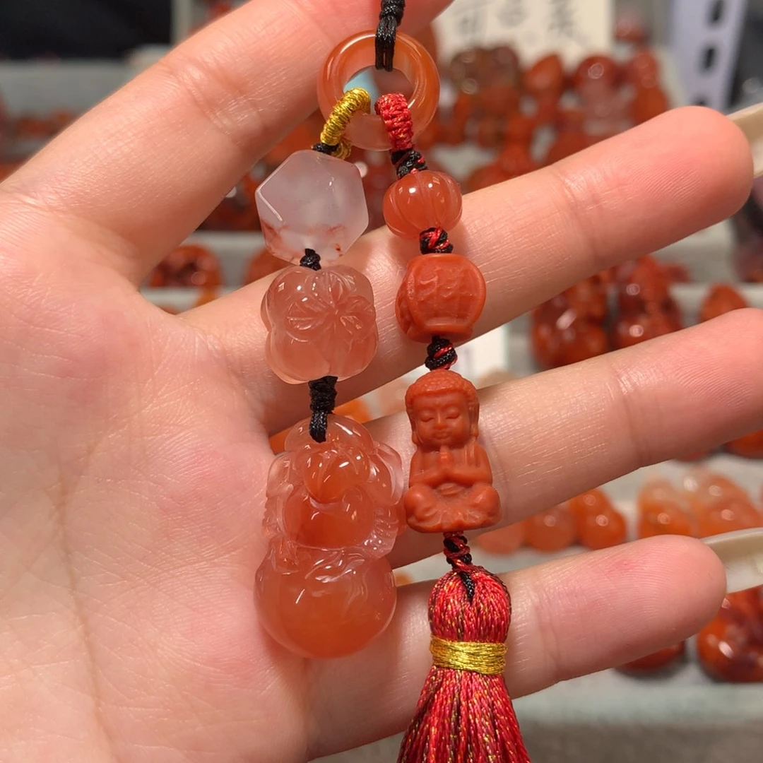 【闪购商品】未镶嵌挂件南红玛瑙
