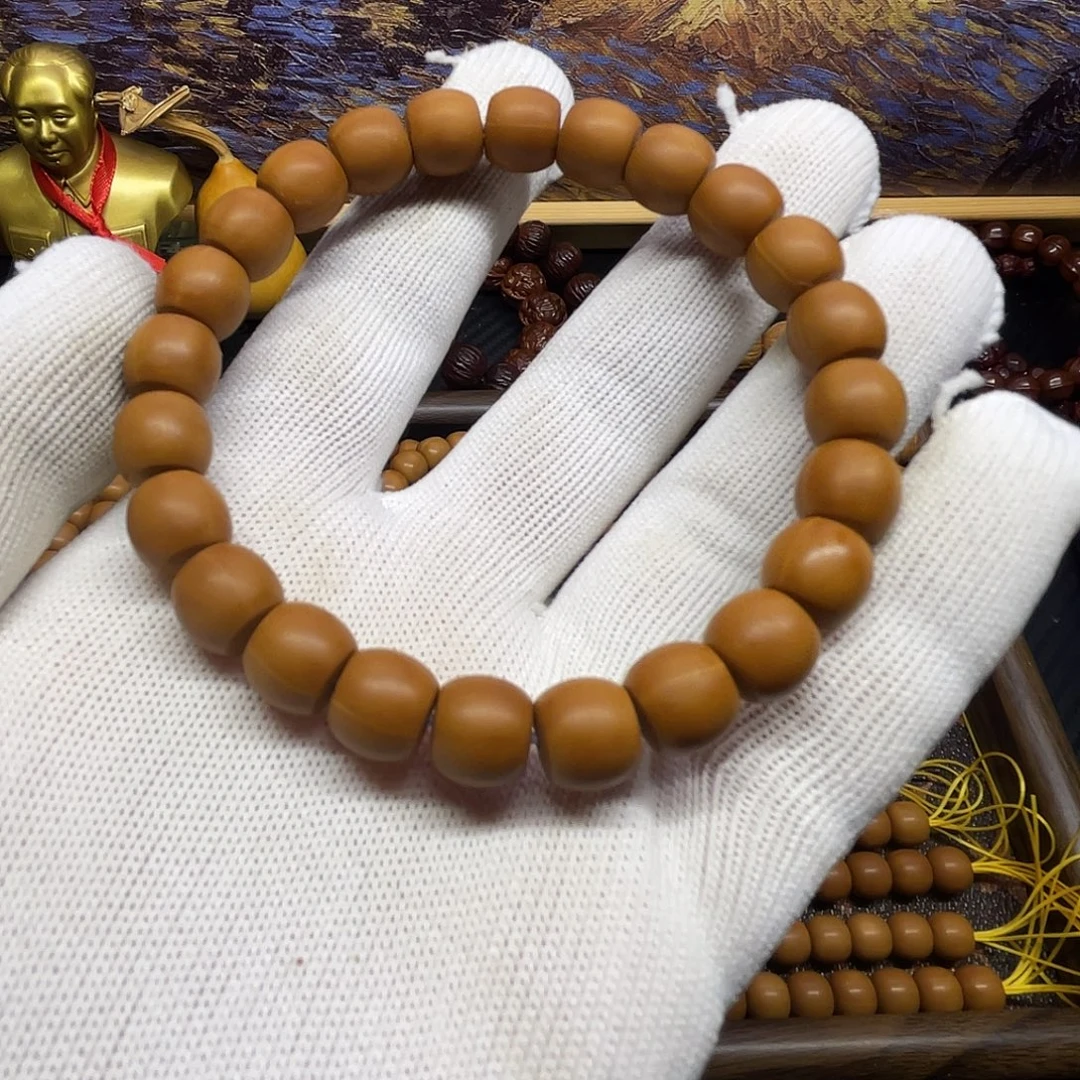 猴头核桃手串直切尺寸 9.5（没有黑点油点）