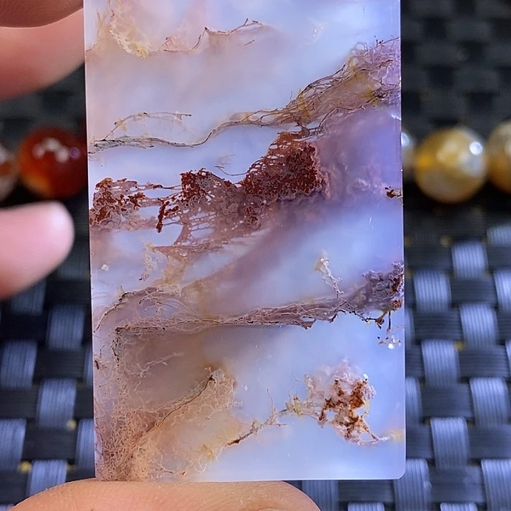 火***）玛瑙/玉髓未镶嵌颈饰