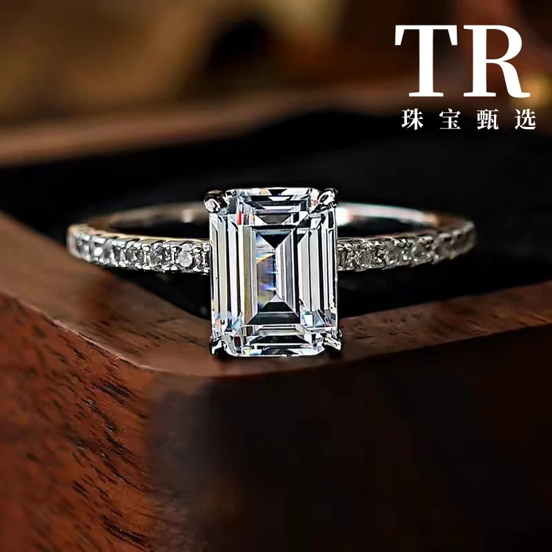 【祖母切】女士闭口戒指气质百搭轻奢时尚简约豪华经典