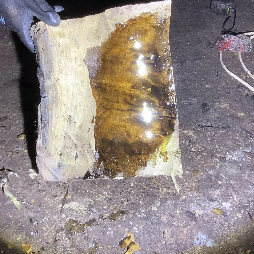 星*空金丝楠阴沉木毛料