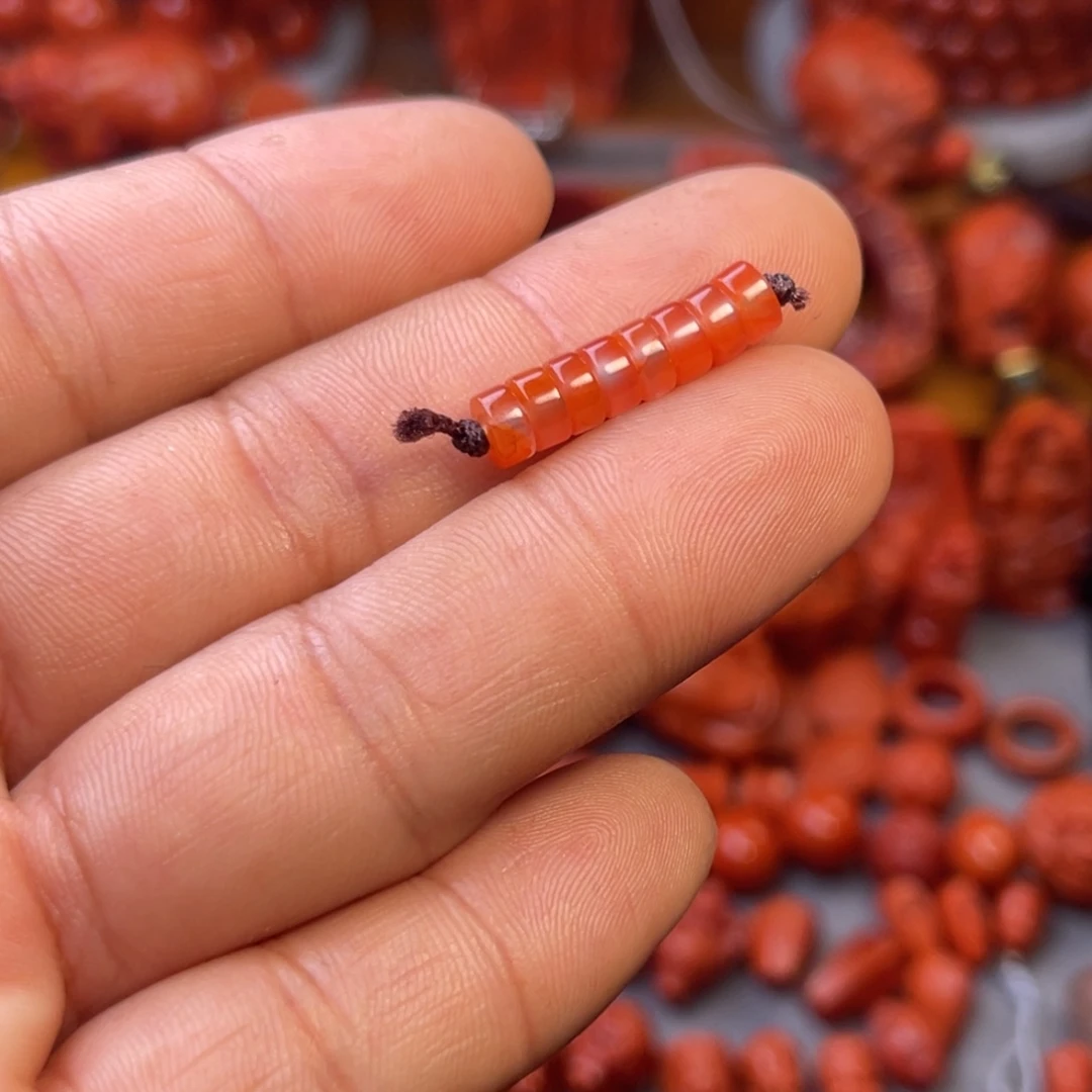 南红玛瑙未镶嵌保山精工隔片卡5➕