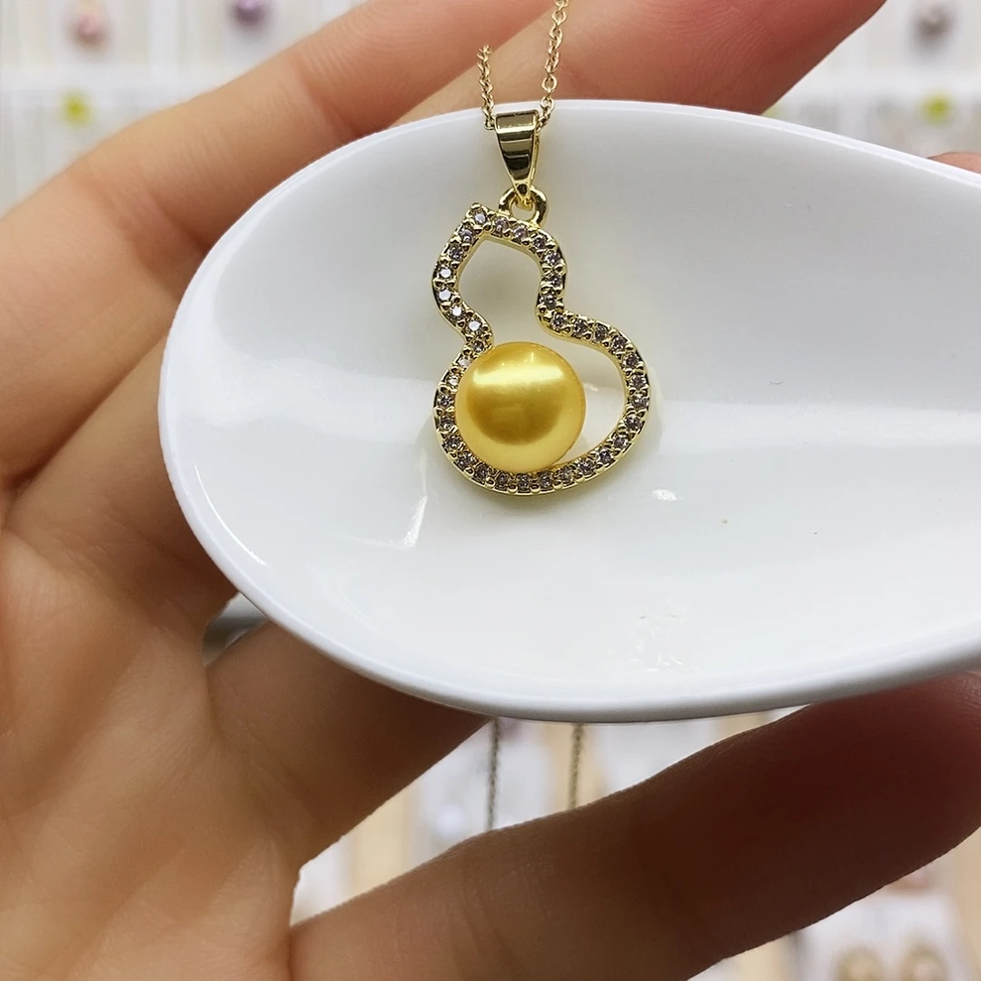 淡水珍珠颈饰合金