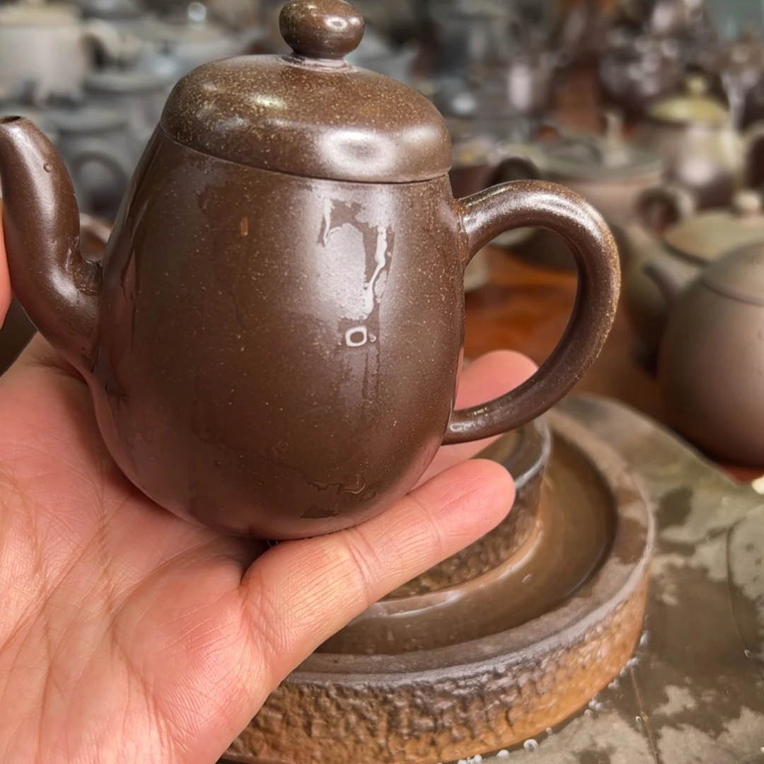 贵台龙窑柴烧茶壶A74