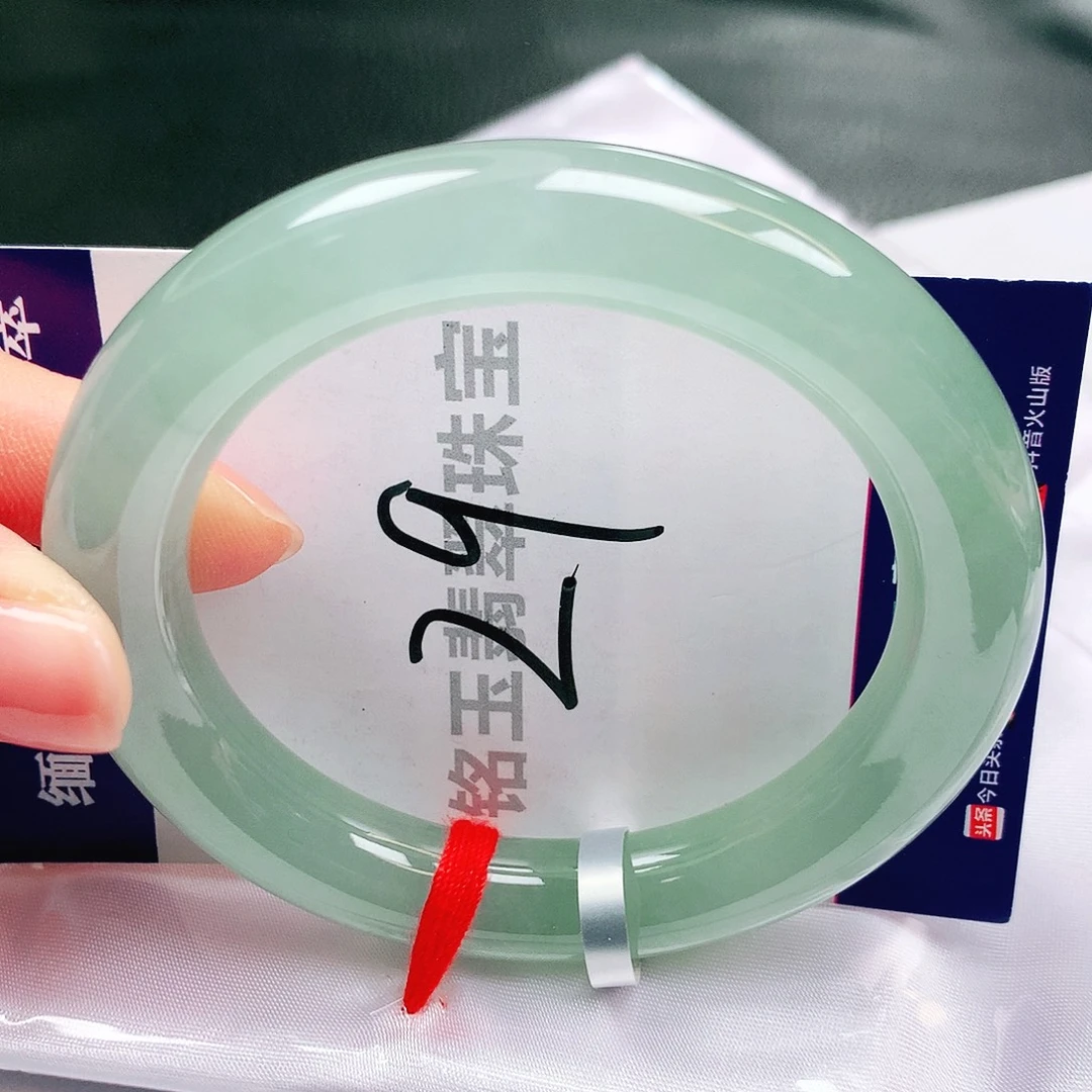 翡翠未镶嵌手镯缅甸天然a货翡翠手镯